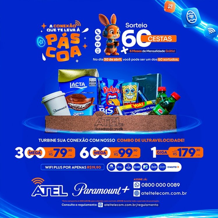 Páscoa com a Atel